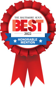 The Baltimore Sun Best 2022 - Honorable Mention for nonprofit category The Baltimore Sun Best 2022 - Honorable Mention for nonprofit category